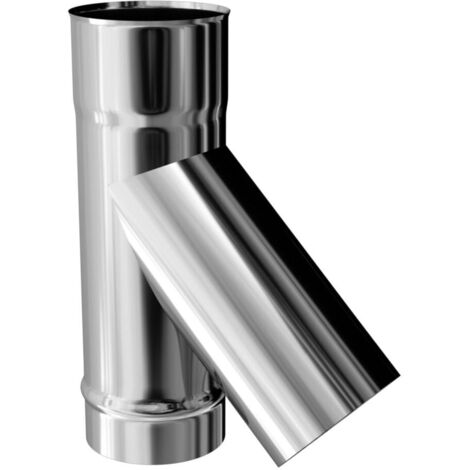 Tuyau rigide inox 304 pro Te à 135° inox 304 D.139mm TEN 605139 (1/3)