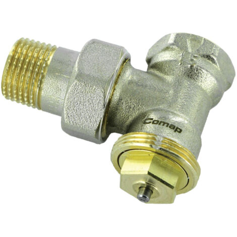 Comap – Corps thermostatique 808 3/8 – Raccordement mécanique pour tube fer, cuivre, PER – Bonnette de protection pour isolement