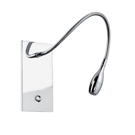 Liseuse LIZA 3 ET3 3,2W 3000K 135lm 30000h semi-encastrée chromé Made in France ARIC 51497 (1/2)