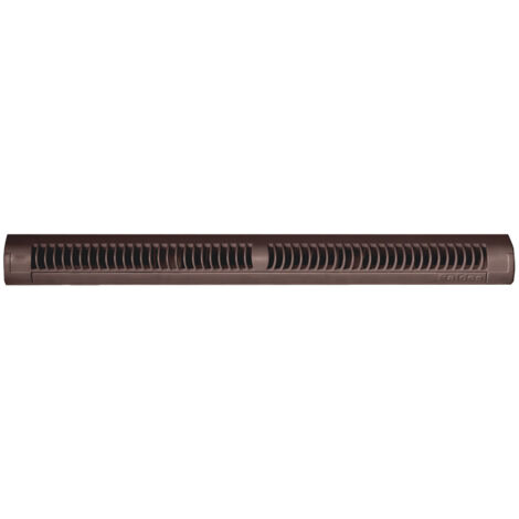 Aldes – Entrée d'air autoréglable mini emma – Débit 15/22/30 m³/h – Dimensions 290x25x27 mm – Fonction anti-moustiques intégrée - RAL8017 (1/2)