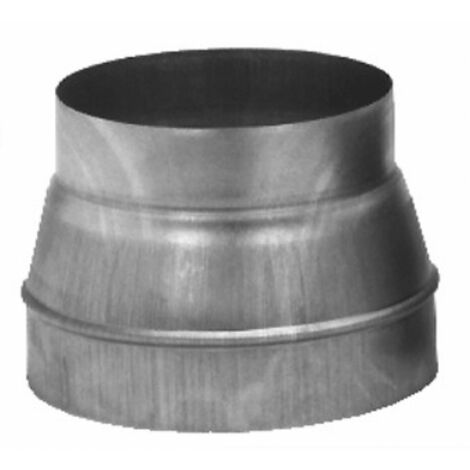 Réduction conique galva D200/100 - RED 200/100 UNELVENT - 865022  Diamètre 200/100 mm