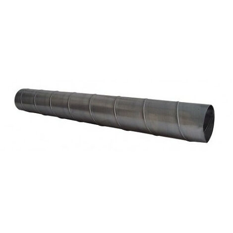 Conduit spiralé galva D160 long. 3m - CMS 160 UNELVENT - 904264  Diamètre 160mm