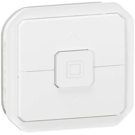 double va et vient - volets roulants - blanc - composable - legrand plexo 069629l