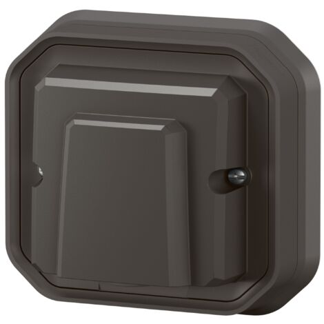 Sortie de câble étanche avec serre câbles Ø5mm à 13mm Plexo 16A 250V IP55 complète fixation en encastré - anthracite - 069878L - Legrand (1/5)