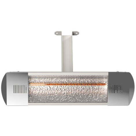 IRC infrarouge réflecteur martelé 1,5 kW beige INTUIS M167223 (1/4)