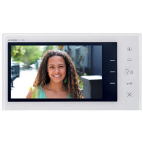 Aiphone – Moniteur maître JV1MD 7'' pour portier vidéo – Écran LCD couleur – Installation 2 fils intégral – 130444 (1/3)