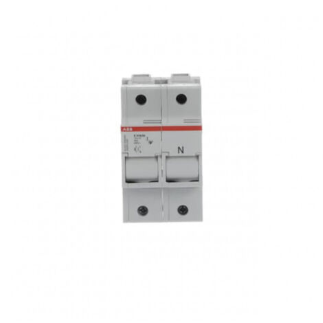 Porte Fusible E 91N/50 1P+N 50A 690VAC (IEC6094763 cat AC-20B) 2CSM277982R1801 ABB T257562 (1/2)