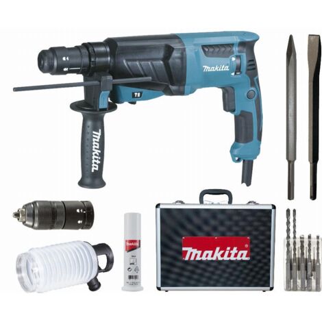 Makita – Perfo-burineur SDS-Plus 720 W 23 mm – 3 modes : perçage, perforation, burinage – Puissance de frappe 2,3 Joules – HR2320TSP1 (1/5)