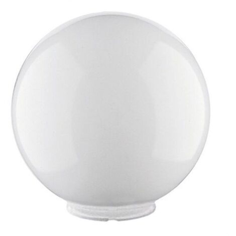 Globe opale 25 cm – Méthacrylate blanc pour éclairage extérieur – Installation facile sur lampadaires Novolux Globos – Dopo - A23D-128-01