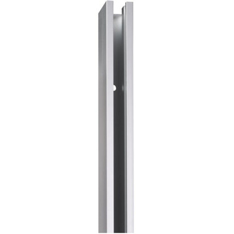 Odyssea – Profilé paroi de douche fixe 200 cm – Aluminium – Finition élégante – Compatible paroi Transparence – Installation facile - B-268-20