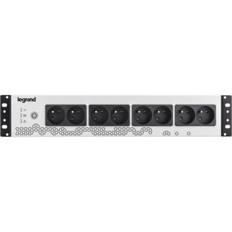 Onduleur monophasé Keor PDU avec 8 prises 2P+T 800VA 480W autonomie 10 à 15 minutes LEGRAND 310330