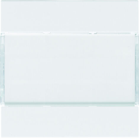 Enjoliveur 2 boutons poussoirs KNX gallery pure HAGER WXE302B