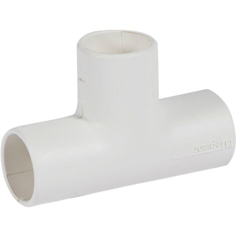 Té IP40 D.25mm blanc RAL9010 antimicrobien LEGRAND 06133