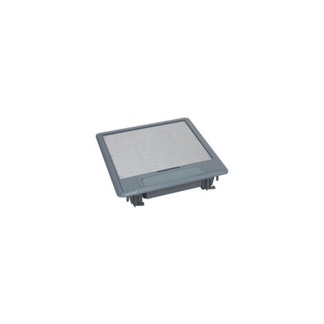 Boîte de sol hauteur réduite 50mm pour plancher technique ou chape béton avec couvercle LEGRAND 088070