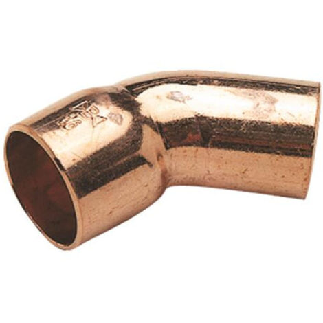 COUDE CUIVRE 45° MALE FEMELLE - 40 CU (1/2)