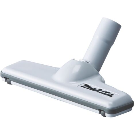 Makita – Buse T de sol 225 mm blanche pour aspirateur – Compatible DVC26x et DVC660x – Roulettes pour surfaces dures – 1234862