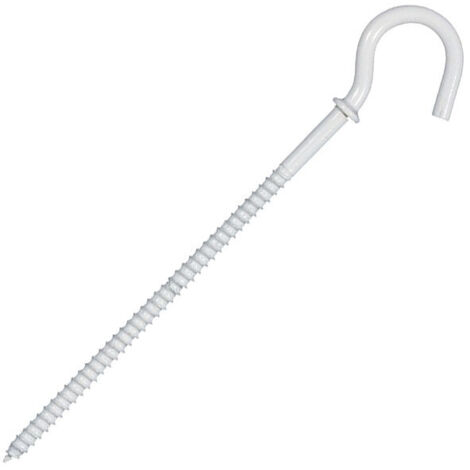 Eur Ohm – Piton de pot de centre 80mm – Pour fixation dans murs et plafonds – Longueur sous collerette 80mm – Compatible divers matériaux