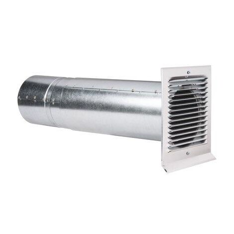 Anjos Ventilation – Prise d'air de traversée de mur 150 mm – Clapet anti-retour – Pour murs de 300 à 450 mm – VMC silencieuse et efficace (1/3)