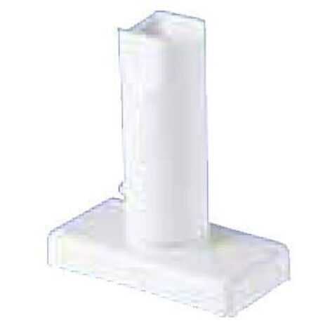 Acova – Embase et cache-embase pour pied soudé réglable H150/200 mm – Blanc RAL 9016 – Compatible HX/HXD/MX/MXD/THX/TMX/HK/HKD/HT/HTD/HY/HYD – 639151 - FC200