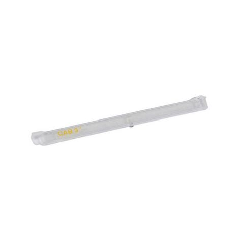 Chargeur transparent pour repérage CAB 3 pour repères section 4mm² à 6mm² marquage jaune LEGRAND 038397 (1/2)