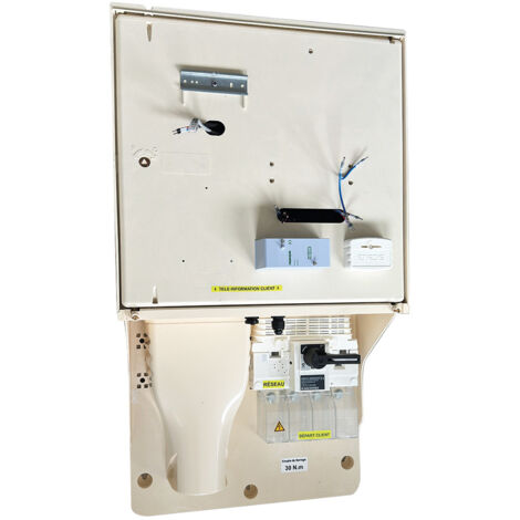 Coffret BPS type 2 200/400A arrivée basse dép. bas MICHAUD GC008