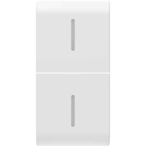 TOUCHE INTER. AXIAL 2 DIFFERENTIEL 1P BLANC S GEWISS GW15557S (1/2)