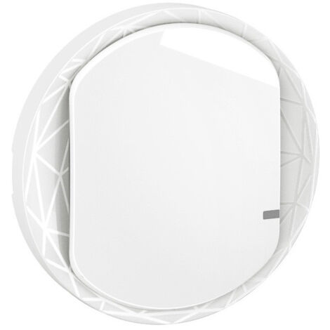 Legrand – Enjoliveur interrupteur sans neutre Céliane with Netatmo blanc – Remplacement esthétique – Compatible avec fonctions connectées – Usage intérieur