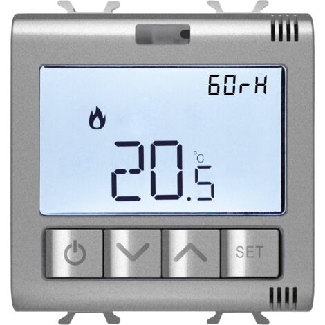 THERMOSTAT CON. ZIGBEE MES. D’HM 2P TITA GEWISS GW14709 (1/2)