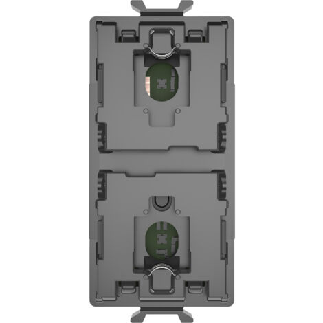 MODULE AXIAL AUXILIAIRE 2 COMMANDES 1P GEWISS GW10679 (1/2)