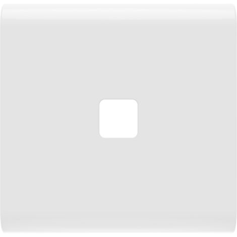 TOUCHE INTER. AXIAL 1 LENTILLE 2P BLANC GEWISS GW10552S (1/2)
