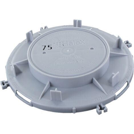 Couvercle K résa SPOT HALOX Sortie D.75mm BLM 758102