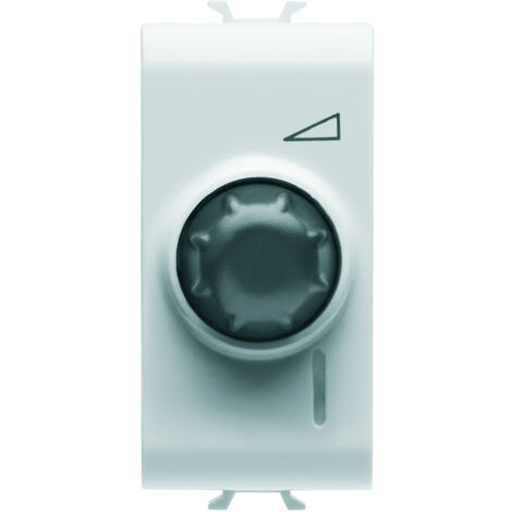 VARIATEUR ÉLECTRONIQUE ROT. 1P BLANC GEWISS GW10575 (1/2)
