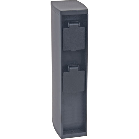 BORNE 2 PRISES IP44 + CX IP68  ARIC 51598
