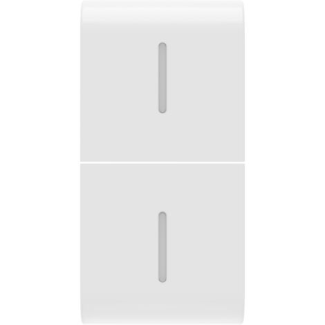 TOUCHE INTER. AXIAL 2 DIFFUSEURS 1P BLNC GEWISS GW10557S (1/2)