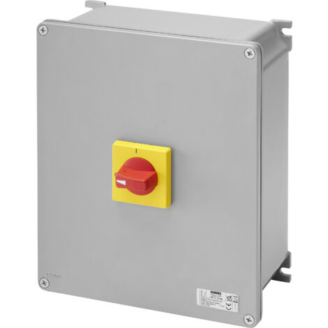 INTER-SECTIONNEUR MP MÉTAL 100A 8P URGENCE GEWISS GW70767M (1/2)