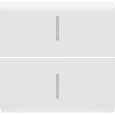TOUCHE INTER. AXIAL 2 DIFFUSEURS 2P BLNC GEWISS GW10558S (1/2)