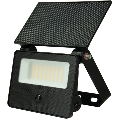 TONIK SOLAIRE Projecteur solaire rectangulaire 3000K 11W 800lm 25000h 110° IP65 ARIC 51771