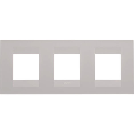 PLAQUE GEO 2+2+2P H BEIGE NATUREL GEWISS GW16426VL (1/2)