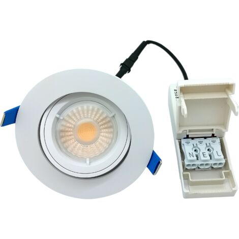 SPOT ENCASTRE TRITON SLIM MAW IP65 3K-4K DIM ACIER BROSSE AEROSPOT 167423 (1/2)