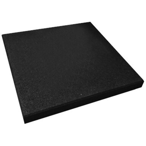 Dalle Vibromat antivibratile avec vis et rondelles Larg330mm Lg330mm Ep45mm NATHER 999231