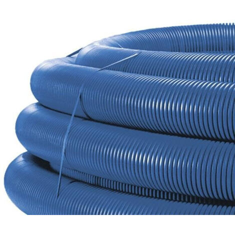 Collecteur géothermique puits canadien 50 m – Diamètre 200 mm – Livré avec manchon spécial traversée de mur – Pour installations en sous-sol – Nather