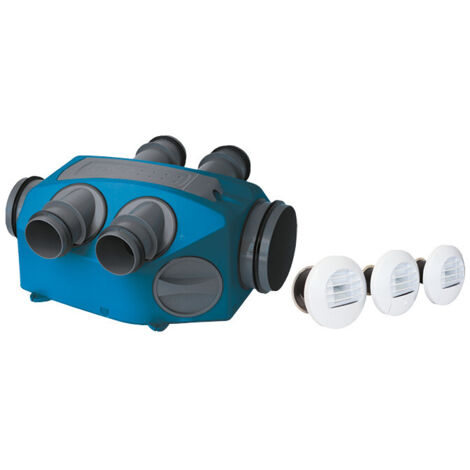 Kit VMC hygro B INFINITY 2.0 B T3-T7 piles simple flux hygroréglable très basse conso NATHER 557083