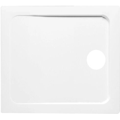 Receveur FLIGHT carré extra-plat 90x90x4 cm blanc JACOB DELAFON KOHLER E62442-00 (1/3)