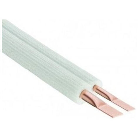 Thermor – Liaison frigorifique pré-isolée 3/8 – 1/4 25m – Tubes en cuivre isolés pour chauffe-eau thermodynamique – Installation flexible et performante (1/3)