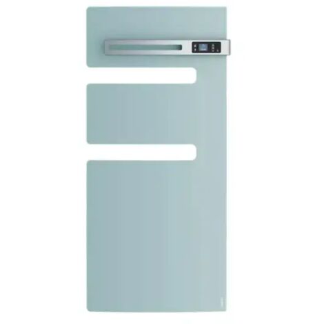 Atlantic – Sèche-serviettes électrique connecté 1500W – Soufflerie intégrée – Mode Boost – Connectivité Cozytouch – Configuration mât droite – Vert d'eau (1/3)