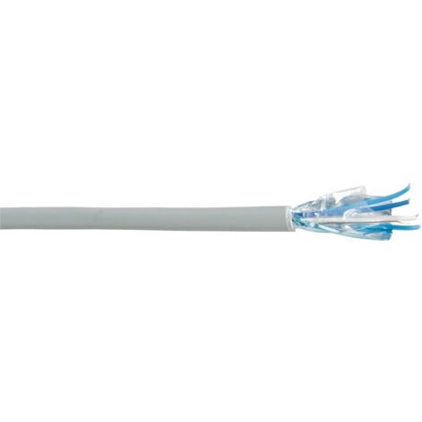 Ecolands – Câble téléphonique SYT1 2P0,9 mm² – Couronne 100 m – Ame cuivre nu – Isolation PE écran alu/polyester – Gaine PVC