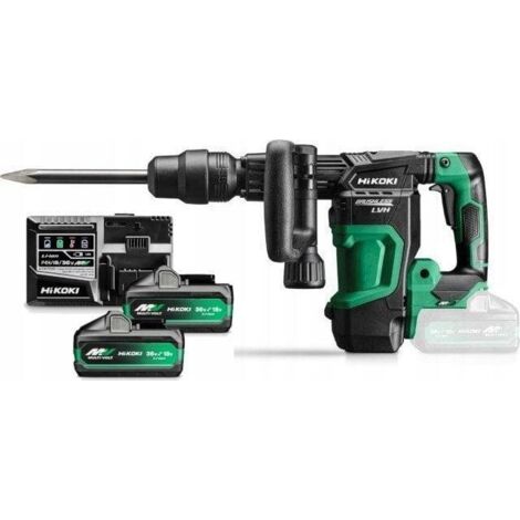 Piqueur SDS Max 36V 4Ah BSL36B18X MV Brushless 6,8J coffret/new avril 2024 HIKOKI H3641DAWAZ (1/3)