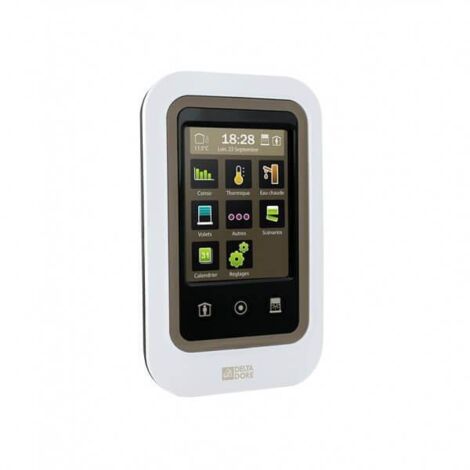 Delta Dore – Thermostat programmable 230V – Gestion de 1 zone – Plage 5°C à 30°C – Détection fenêtre ouverte – Installation murale facile