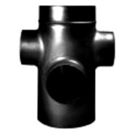 Collecteur d'étage acier galvanisé, 3 piquages à 90°, D 315 mm S&P (UNELVENT) 862076 (1/2)