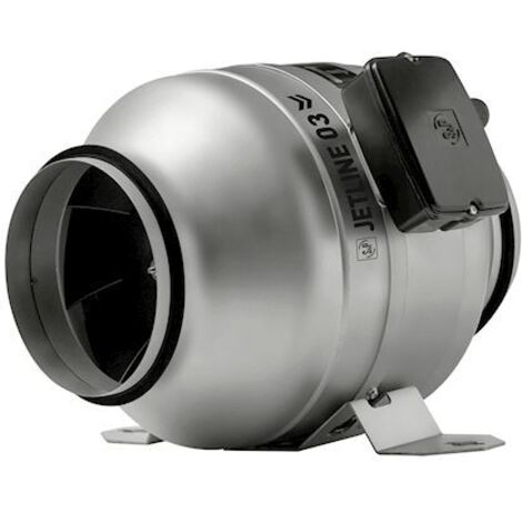 extracteur d'air - unelvent jetline 03 - 300 m3/h - diamètre 125 mm - unelvent 246000